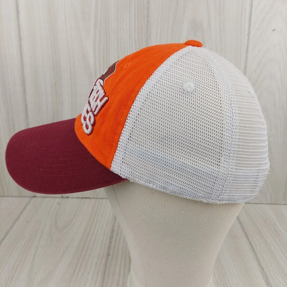 Top of the World Virginia Tech Hokies Hat Mens OSFM Orange Maroon Trucker Cap